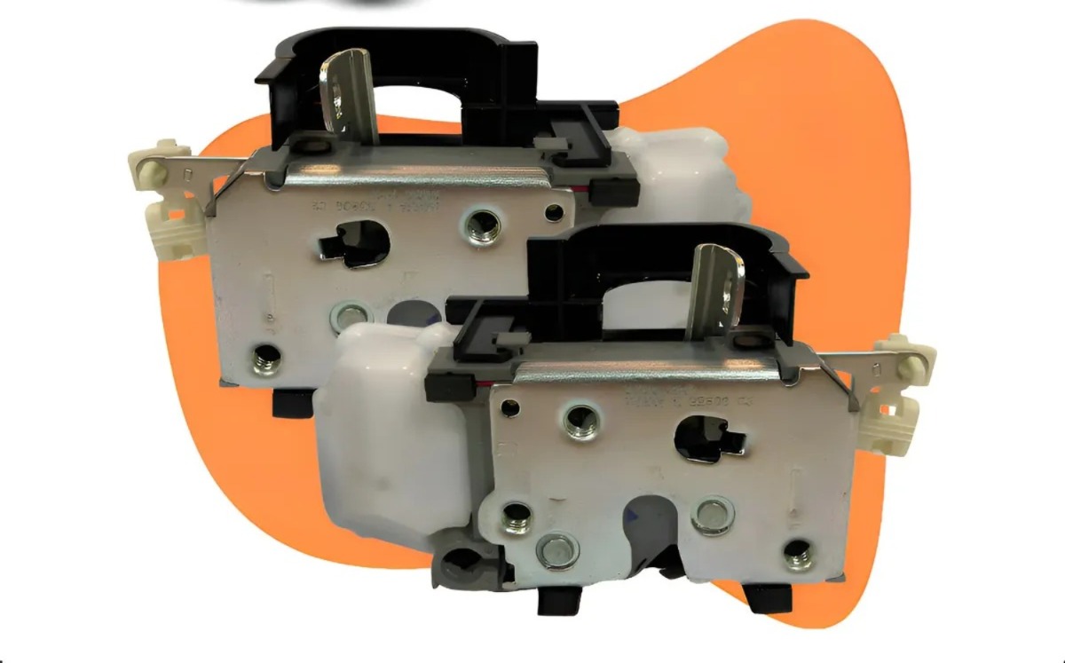 Par de Cerraduras Eléctricas de Puerta Delantera Fiat Palio, Siena, Strada y Weekend