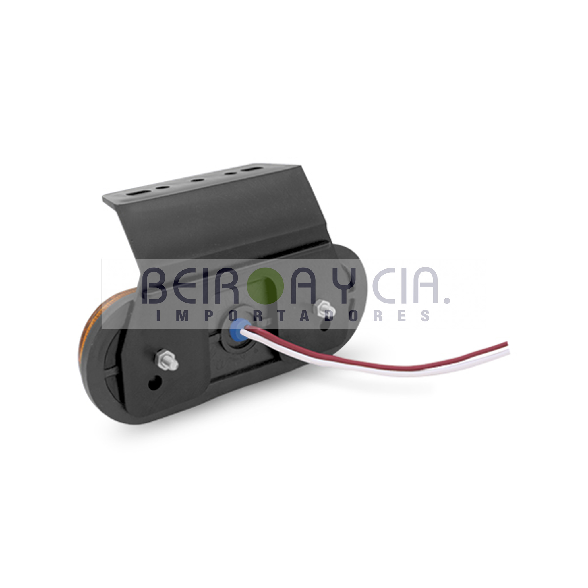 FAROL IMP. FACCHINI LATERAL OVAL LED 12/24V VERDE