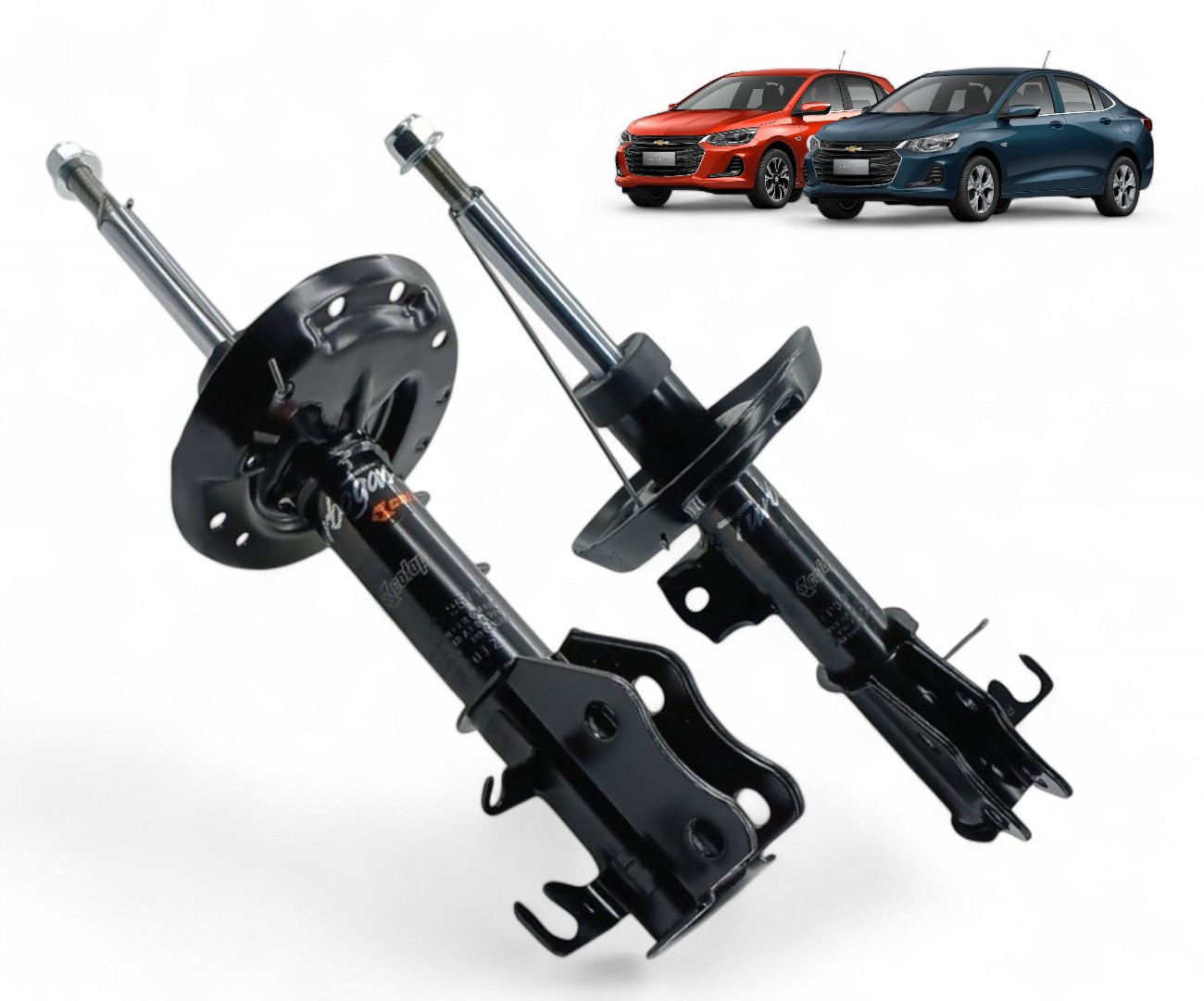 KIT AMORTIGUADORES DELANTEROS ONIX AUTOMATICO