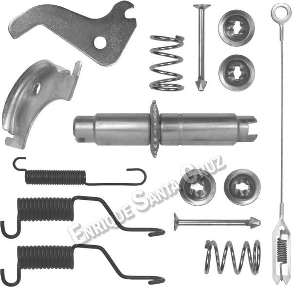 Kit regulador de freno de rueda