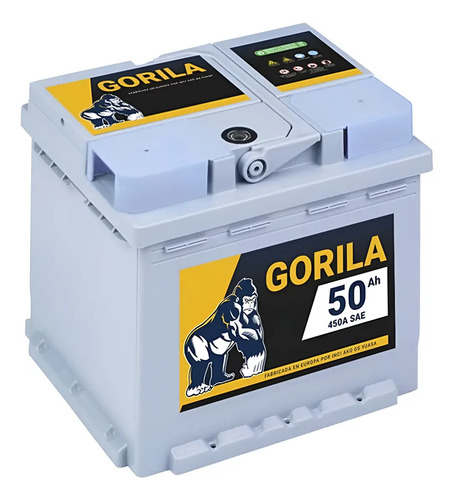 Bateria Inci Aku 75/80a (50ah) Gorila 2 Años Garantia