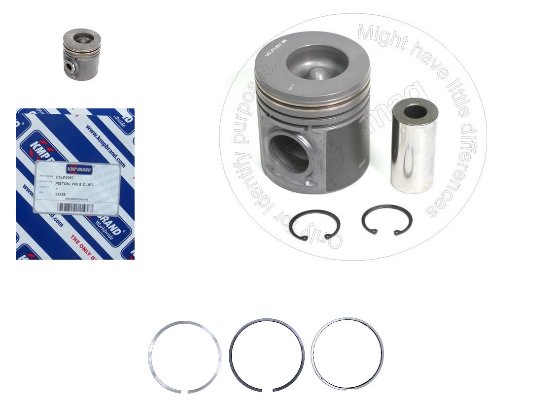 KIT PISTON PERNO Y ARO CAMION FOTON 100mm POR BOCA [MERCADERIA DE PLAZA]