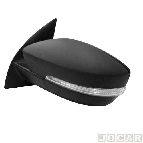 Espejo retrovisor exterior izquierdo con control manual y señalero