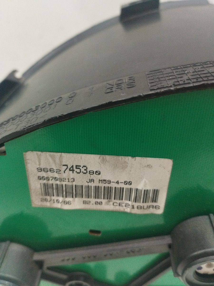 Tablero de Instrumentos Citroën Berlingo 1996-2002 1.9 600 D Furg. 1.9L 51kW 9662745380