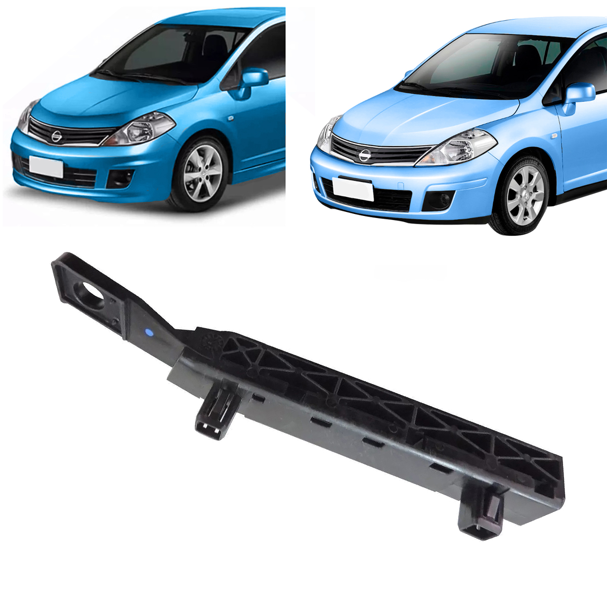 Soporte de Paragolpe Delantero Izquierdo Nissan Tiida