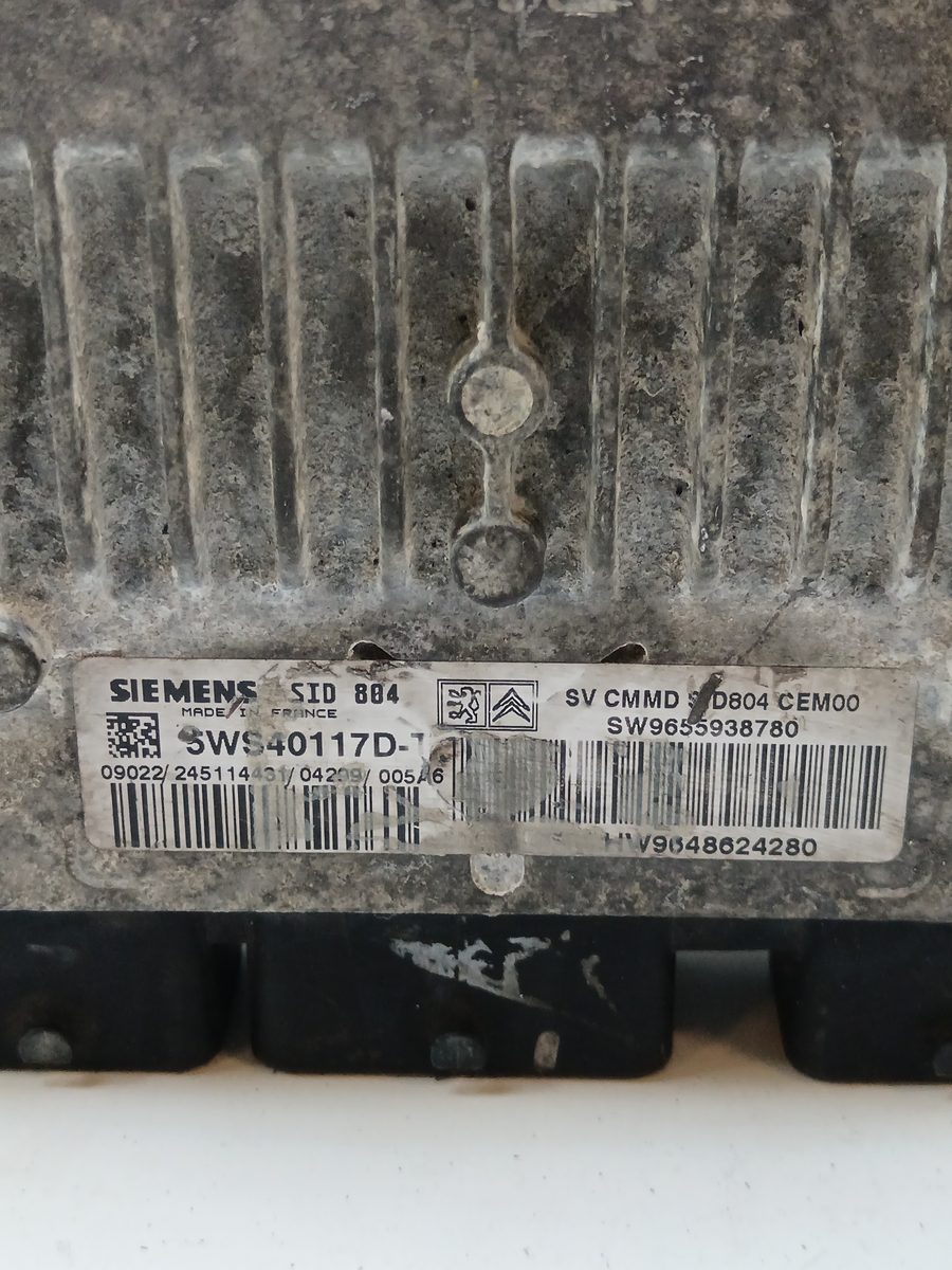 Centralita Motor Uce Citroën C3 1995-2010 1.4 HDi Exclusive 1.4L 50kW 5WS40117DT