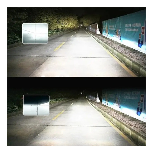 Kit Led H1 Lamparas Luces Auto Corta O Larga 6500k 3800lm