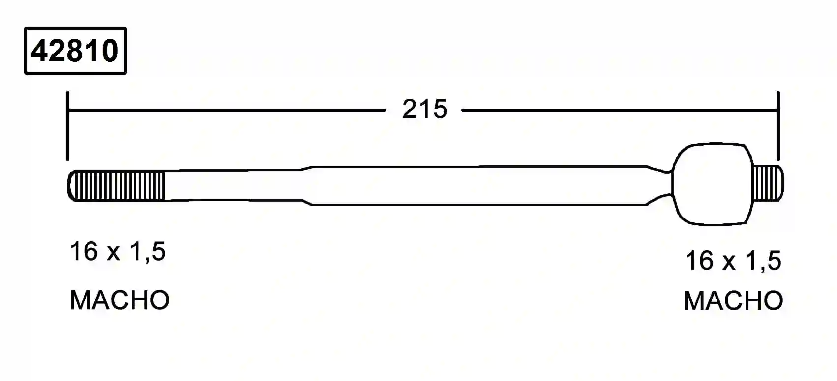 Axial de dirección