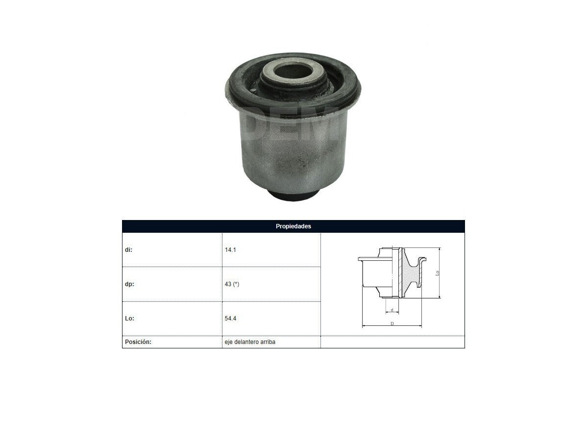 Buje Nissan D23 - Frontier - Np300 15-25 Der/Izq