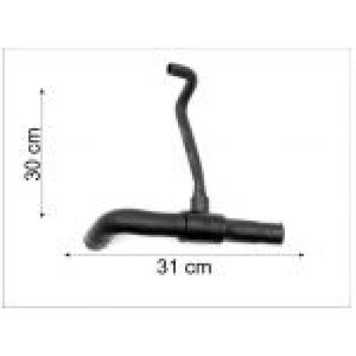 MANGON RAD. INF. FIAT UNO 1.3 C/AA C/DERIVACION 50001590-JAM10170