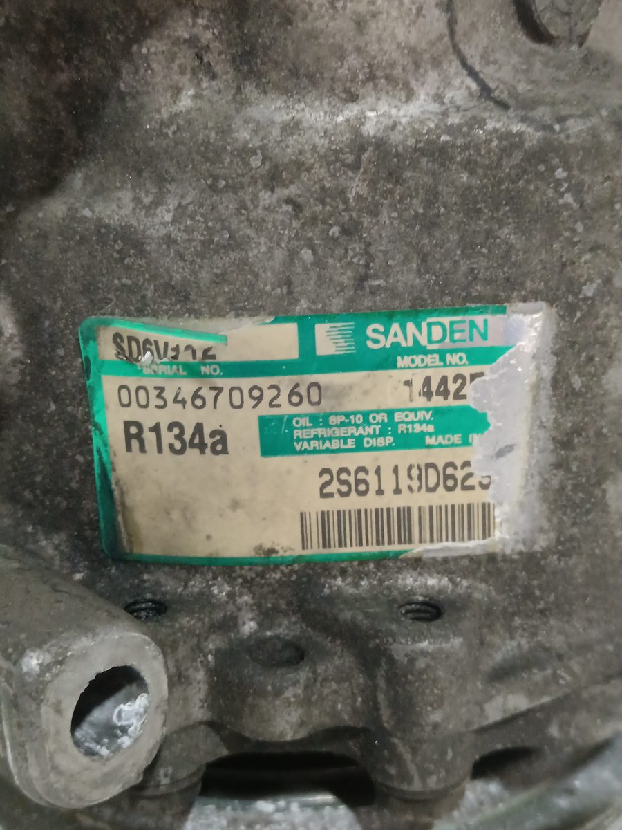 Compresor Aire Acondicionado Ford Fusion (CBK) 2002-2013 Ambiente 1.4L 50kW 2S6119D623