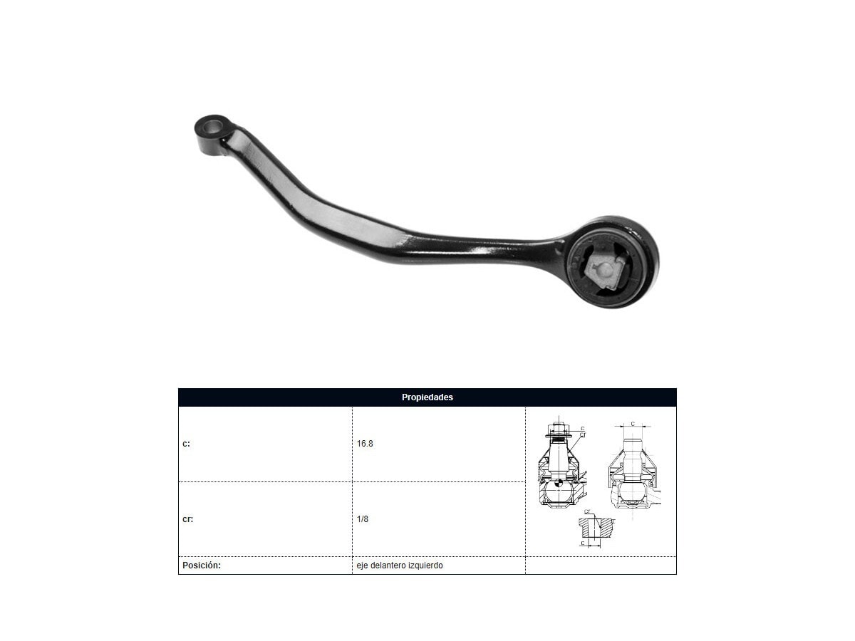 Brazo De Suspension Del BMW X3 (E83)/X3 Diesel (E83) 03-09 Izq