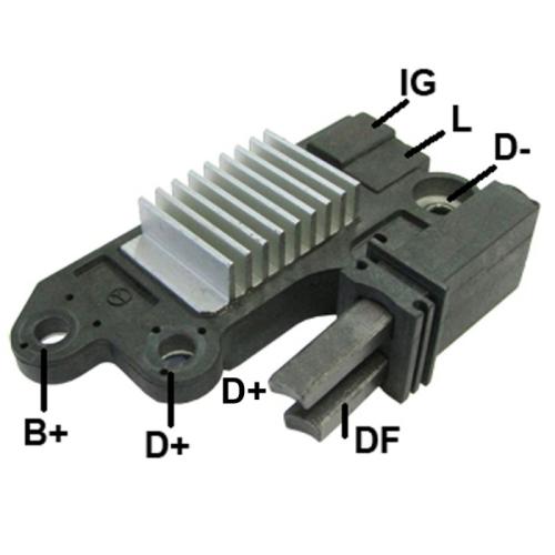 REGULADOR VOLTAJE ALT. CHERY QQ- CHERY: 11143  JFZ1753 P/ALT. Chery: S11-3701110BA  JFZ1753  3701AAJ