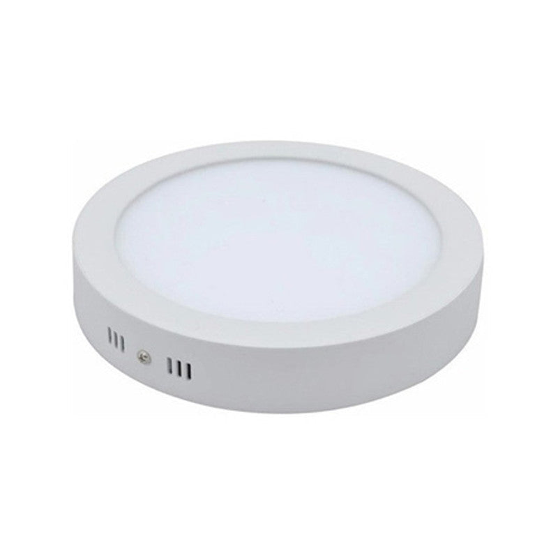 Plafon Luz Blanca Led Redondo Externo 12W