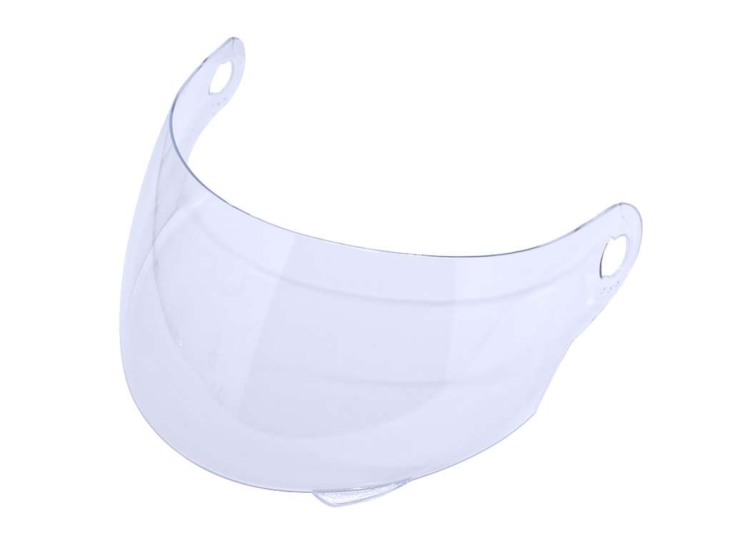 Visera de casco universal transparente