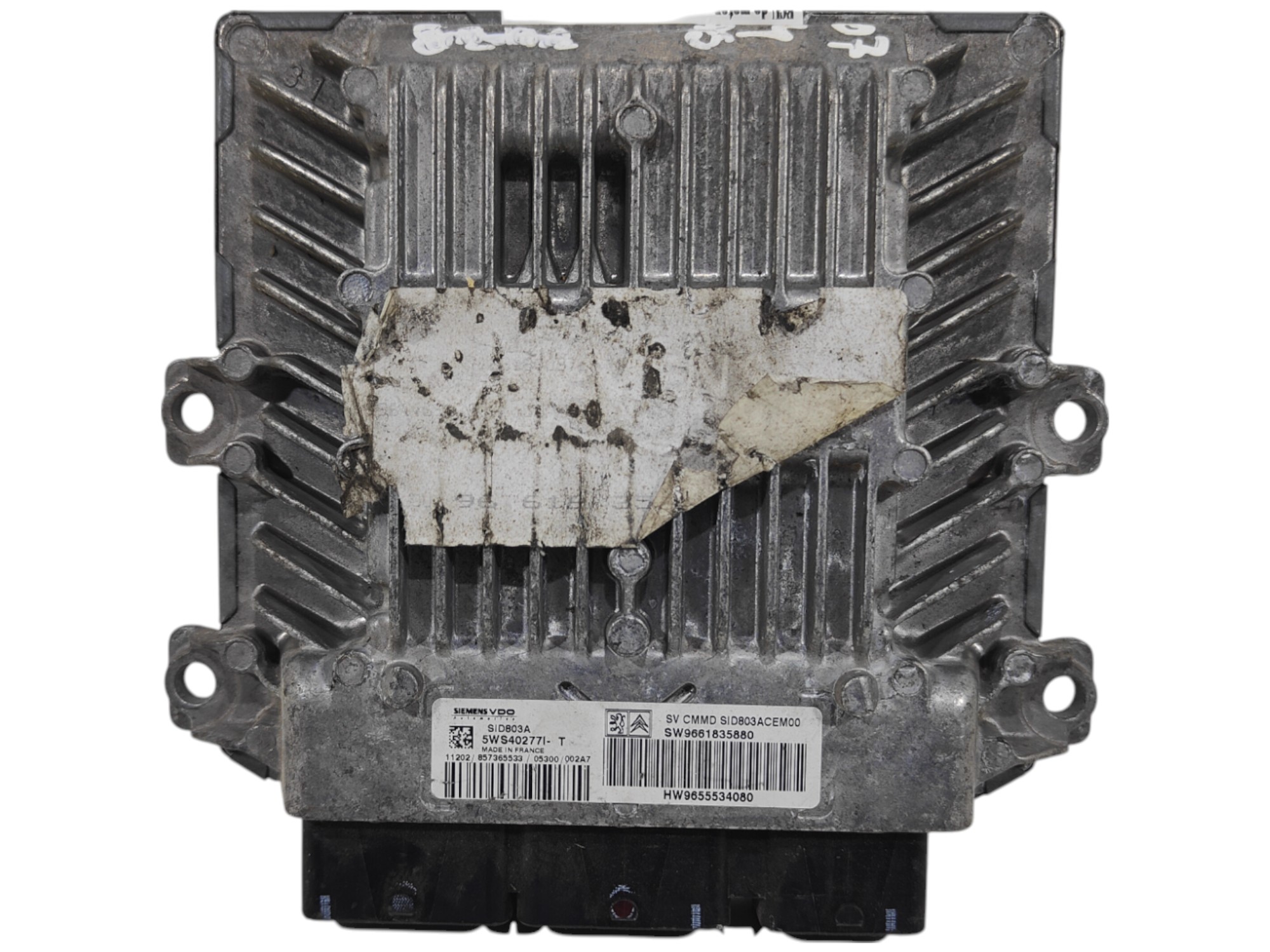 ECU de motor Peugeot Citroen 2.0 HDI 136HP , Ref: 10910-K3A8