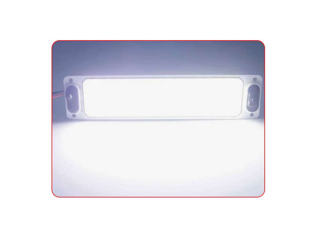 Plataforma de iluminación LED rectangular