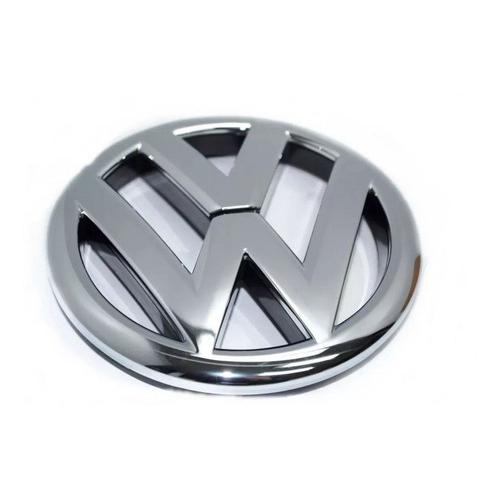 INSIGNIA CARETA VW GOL GVI GVII G8 2013...2022 CROMADA C/FONDO NEGRO 126MM EX0262000 - MARCON 9682