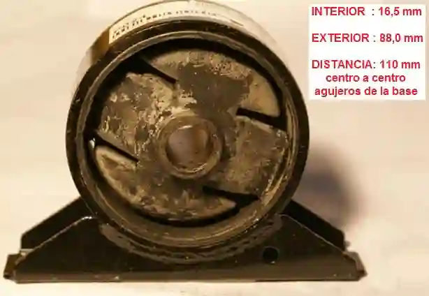 SOPORTE MOTOR DEL MITSUBISHI LANCER 93 GSP