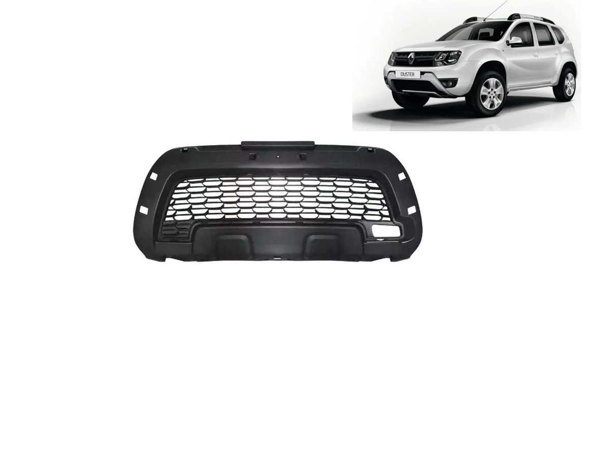 REJILLA PARAGOLPE DELANTERO RENAULT DUSTER-OROCH 2015 EN ADELANTE ALTERNATIVO PARA MOLDURA [ALTERNATIVO]