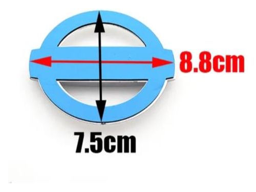 Emblema Nissan 7.5 Cm X 8.8 Cm Adhesivo