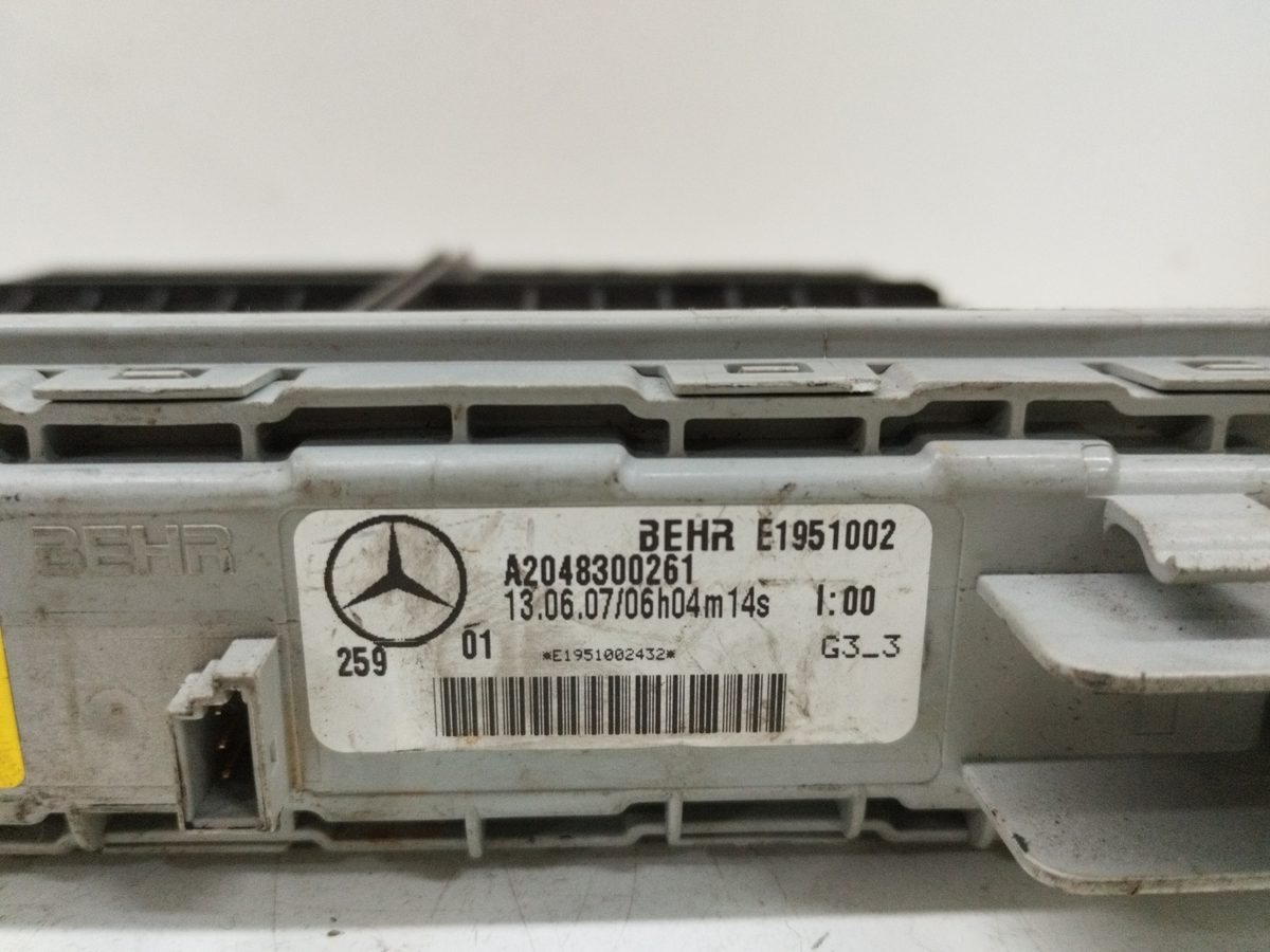 Resistencia Calefaccion Mercedes-Benz Clase C (W204) Berlina 2007-2011 A2048300261