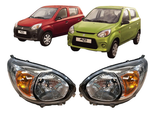 Kit Semiopticas Delanteras Suzuki Alto 2015 / 2020