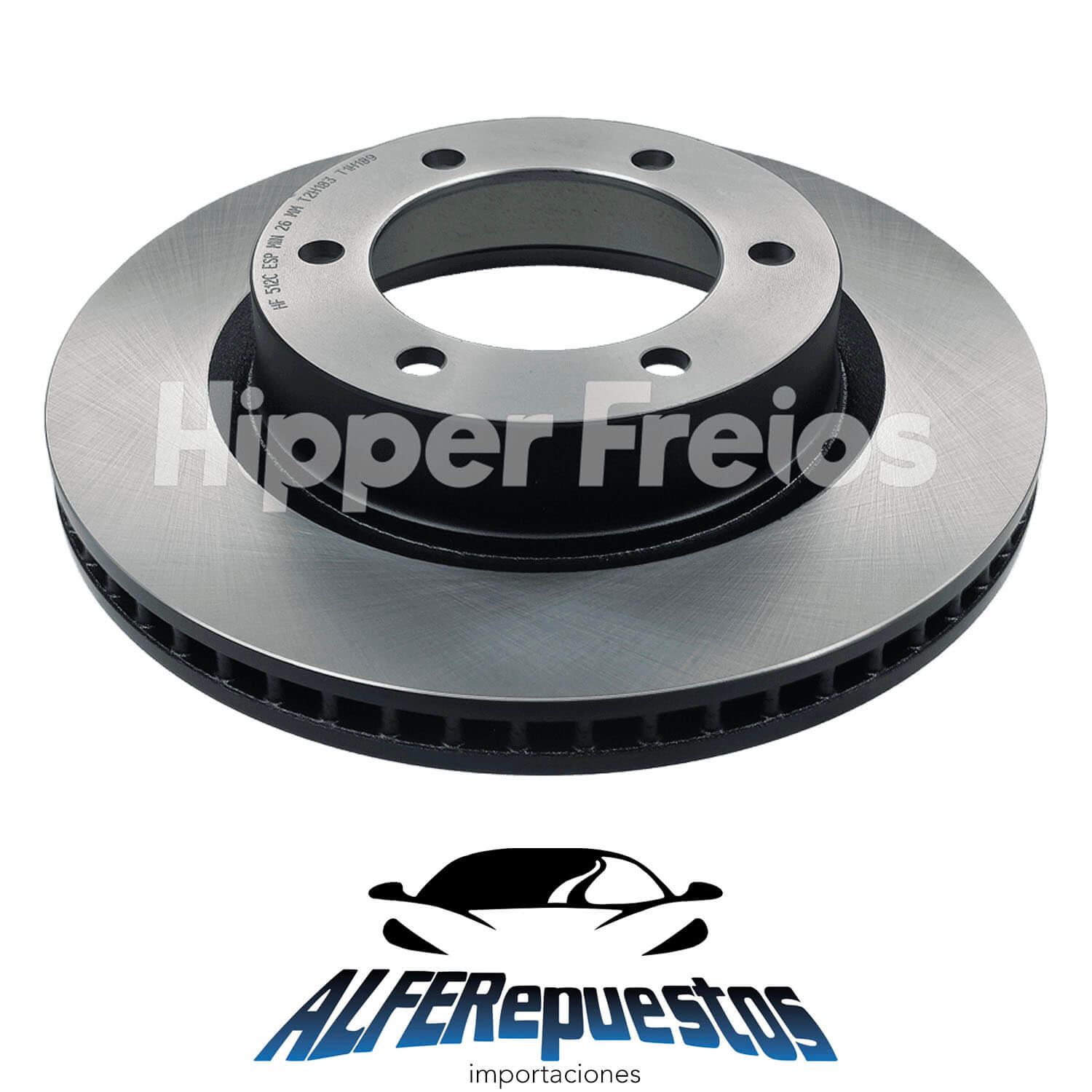 DISCO FRENO TOYOTA HILUX 2.7 2016/ VENTILADO 319MM