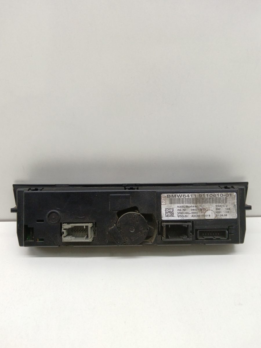 Comandos de Calefacción BMW Serie 3 Berlina (E90) 2004-2012 320d 2.0L 120kW 6411911061001