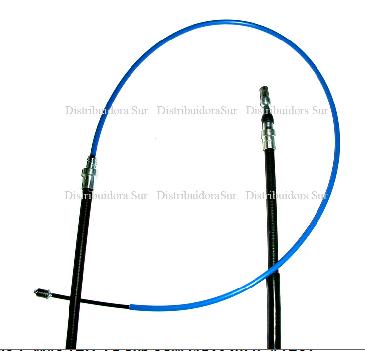 CABLE FRENO DE MANO FLUENCE ENTRE RUEDAS [DISTRIBUIDORA SUR]