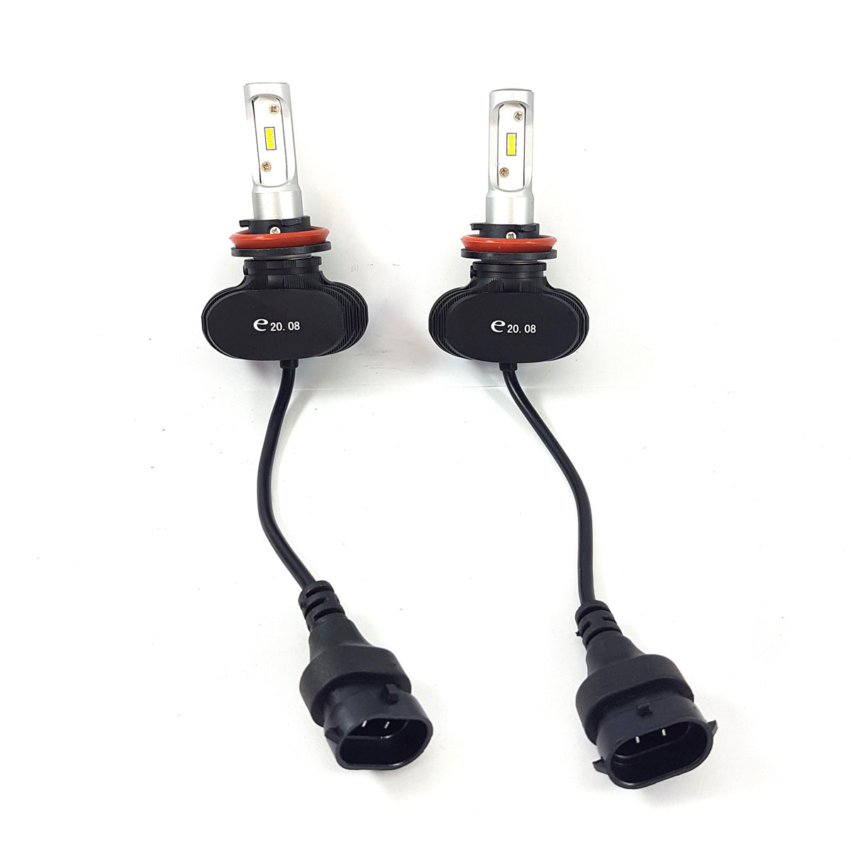 Kit de Lámparas LED CSP de 30W (15W) 12/24V con zócalos 9005, 9006, H1, H3, H4, H7, H11, H27