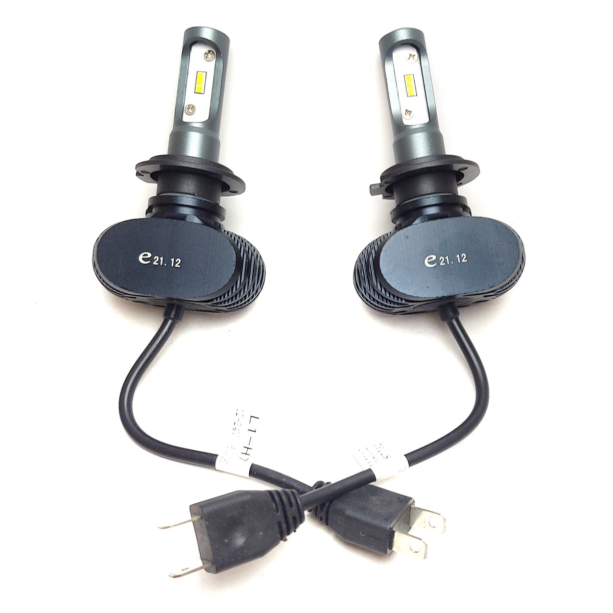 Kit de Lámparas LED CSP de 30W (15W) 12/24V con zócalos 9005, 9006, H1, H3, H4, H7, H11, H27
