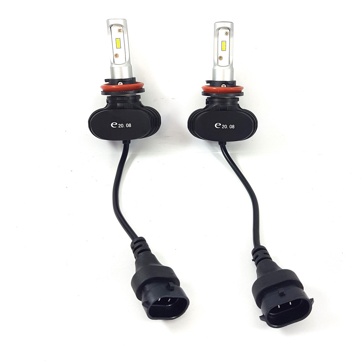 Kit de Lámparas LED CSP de 30W (15W) 12/24V con zócalos 9005, 9006, H1, H3, H4, H7, H11, H27