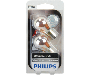 Lámpara de señalización de un filamento 12V 21W Silver Vision