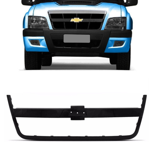 Marco Moldura Exterior Inferior De Careta Chevrolet S10 2009 2012