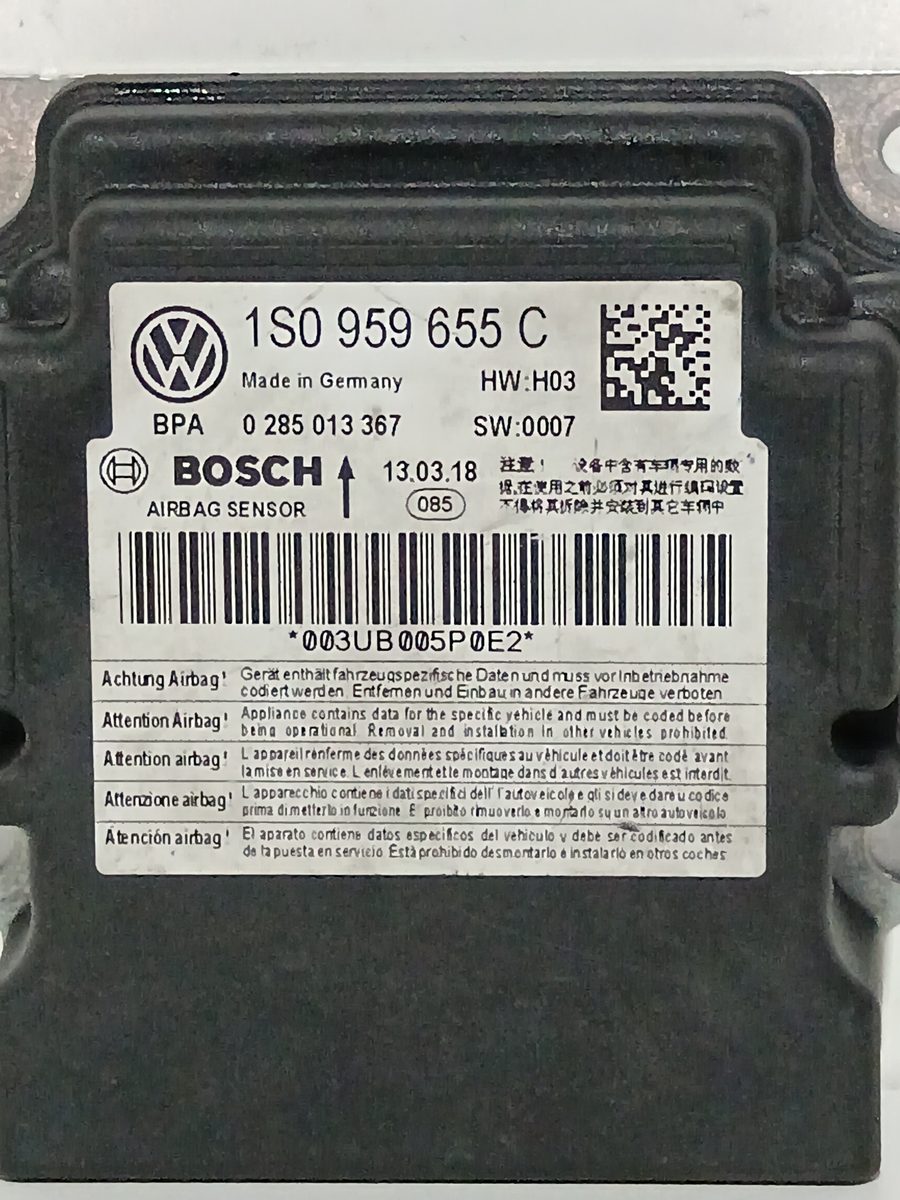 Centralita Airbag Volkswagen Up! (122) 2016-2018 1S0959655C