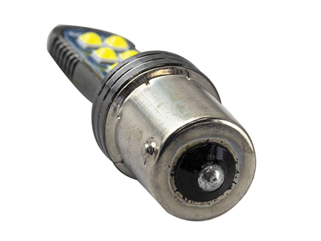 Lámpara de señalización LED 12V 21W 1 Polo Blanca Canbus