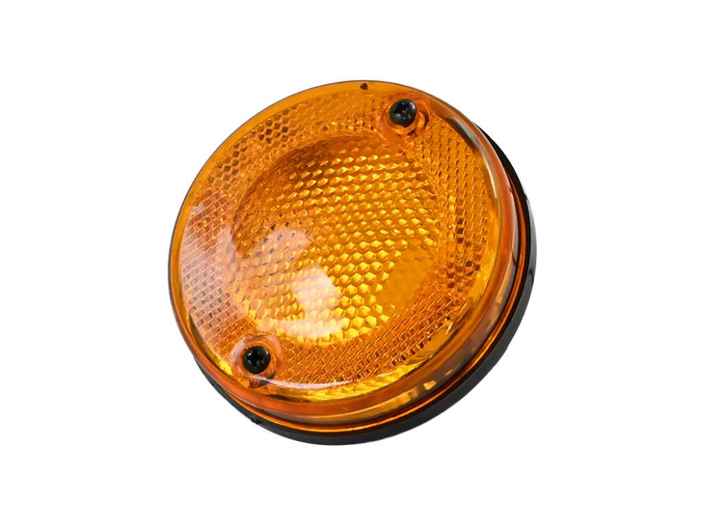 Faro lateral universal redondo ámbar