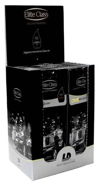 PERFUMADOR PAPEL ELITE-CLASS 50 UNIDADES SURTIDAS