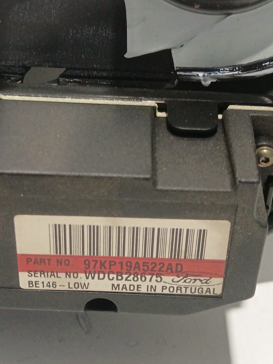 Comandos de Calefacción Ford Ka (CCQ) 1996-2008 Básico 1.3L 44kW 97KP19A522AD