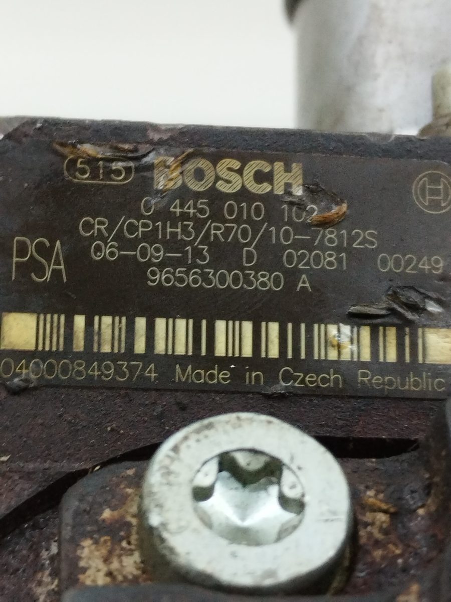 Bomba Inyeccion Peugeot 206 Berlina 1998-2010 1.6 HDi FAP CAT (9HZ / DV6TED4) 9656300380
