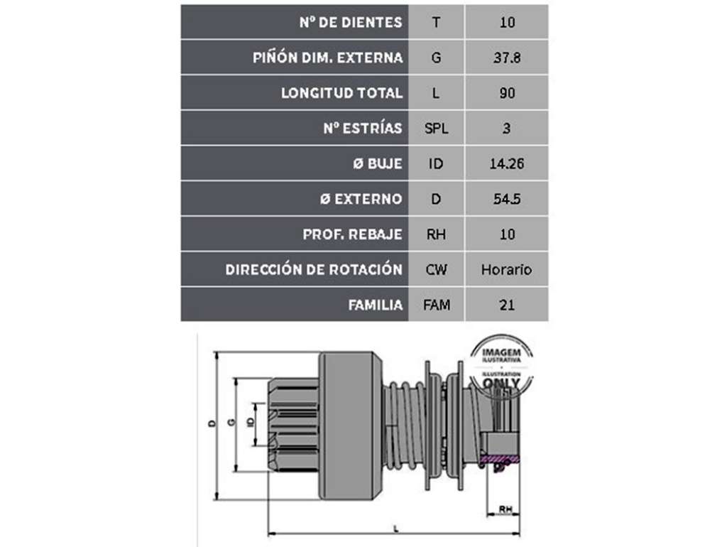 Bendix de arranque