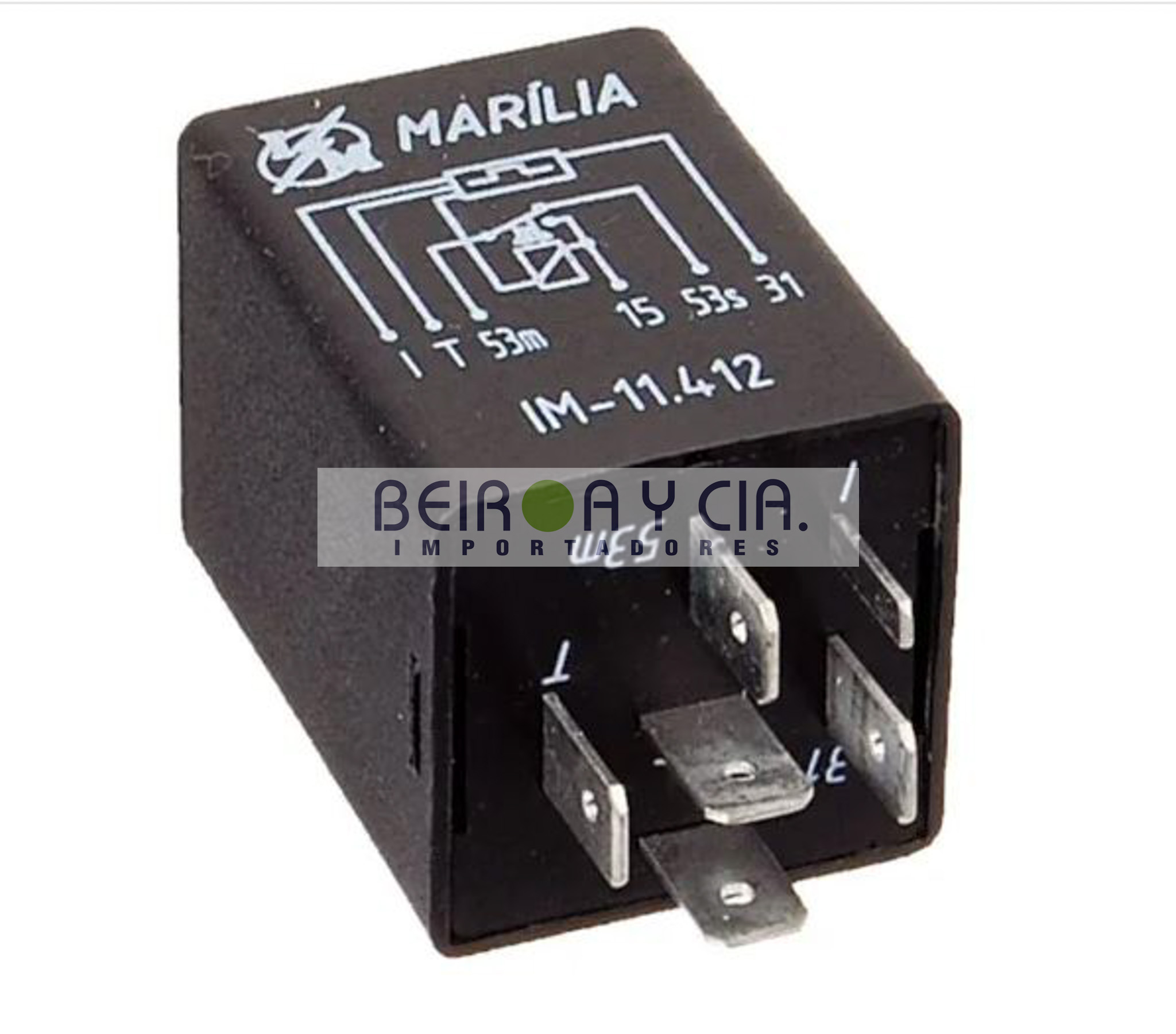 RELAY MARILIA 11412 TEMP. L/PARAB. VW/GOL 6 TERMI