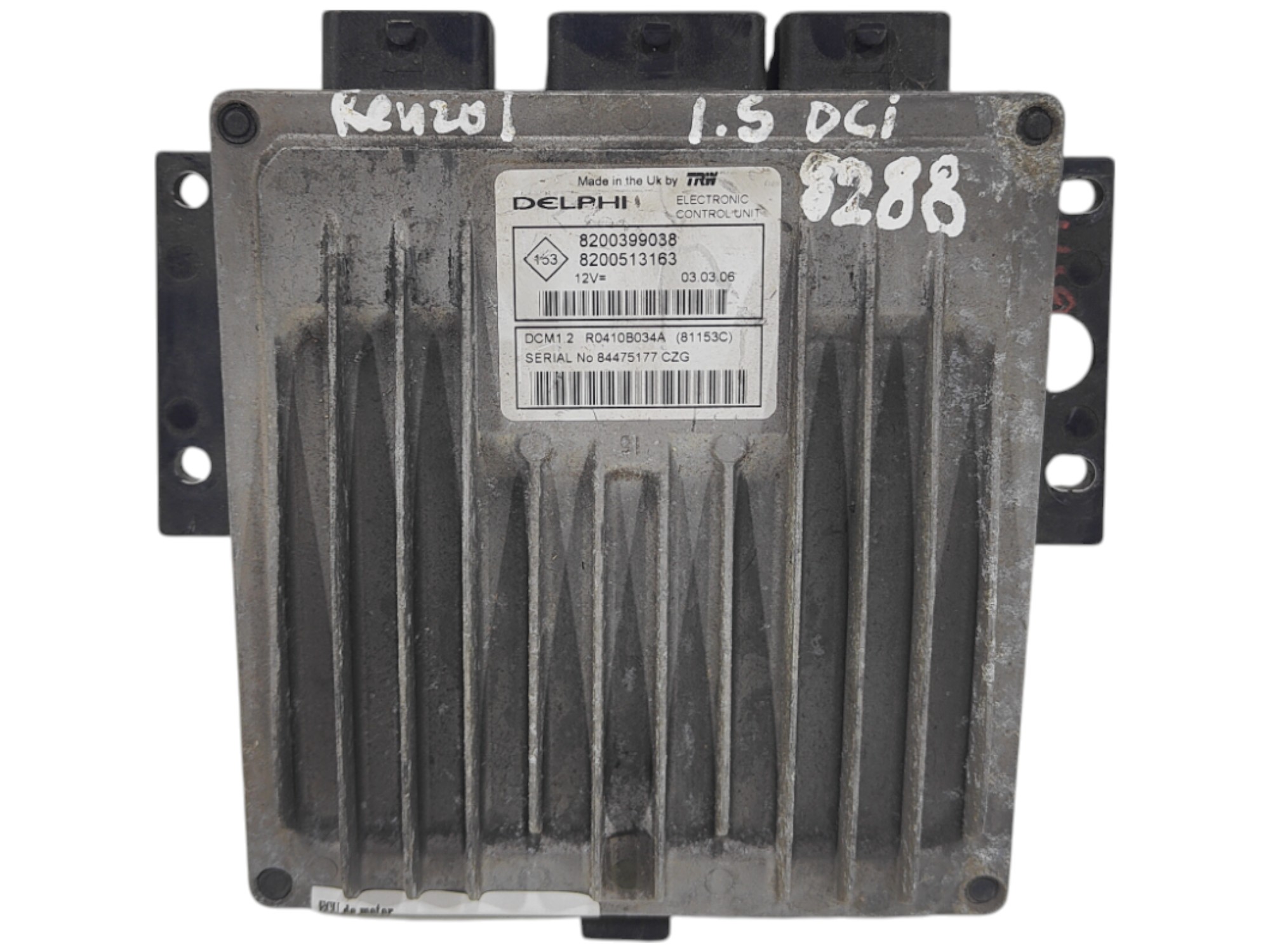 ECU de motor Renault MEGANE II 1.5 DCI 85HP , Ref: 8288-K3B11