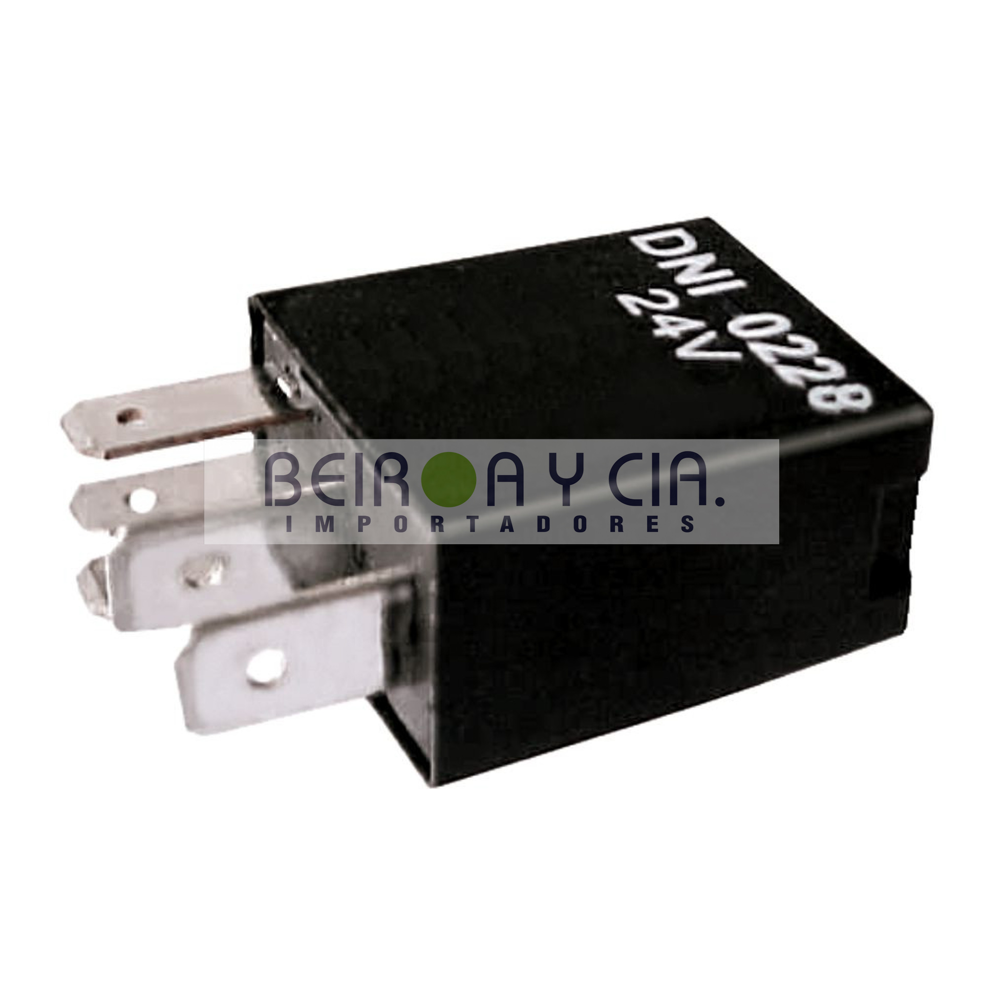 RELAY DNI 0228 24V T INVERSOR 20/10A C/DIODO