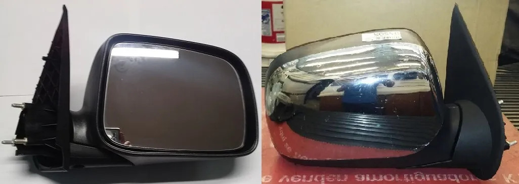 Espejo retrovisor exterior derecho eléctrico cromado