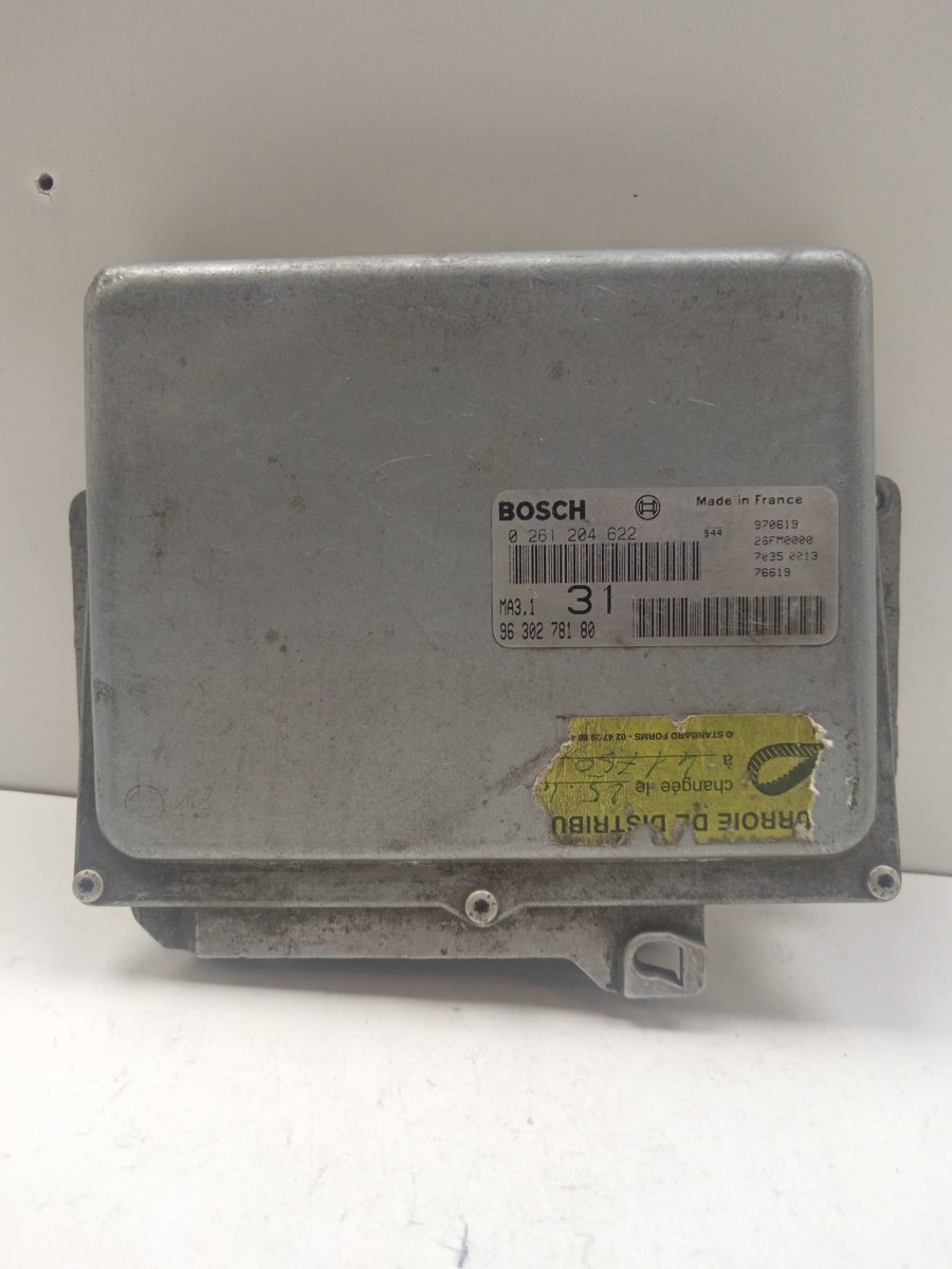 Centralita Motor Uce Peugeot 106 (S1) 1991-1996 1,1 1.1L 44kW 0261204622