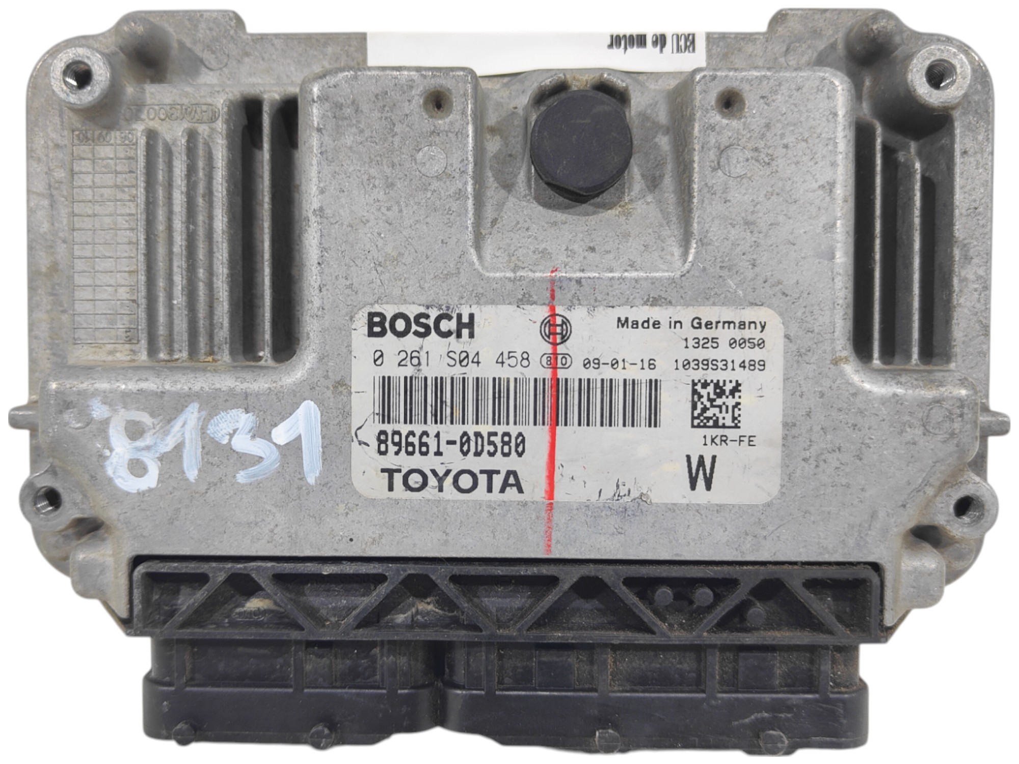ECU de motor Toyota YARIS II (05-09) 1.0 VVT-I 2009, Ref: 8131-K3B7
