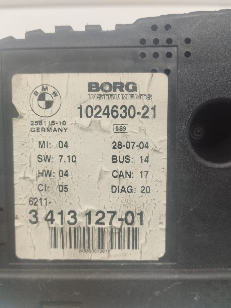 Tablero de Instrumentos BMW X3 (E83) 2003-2010 3.0d 3.0L 160kW 102463021