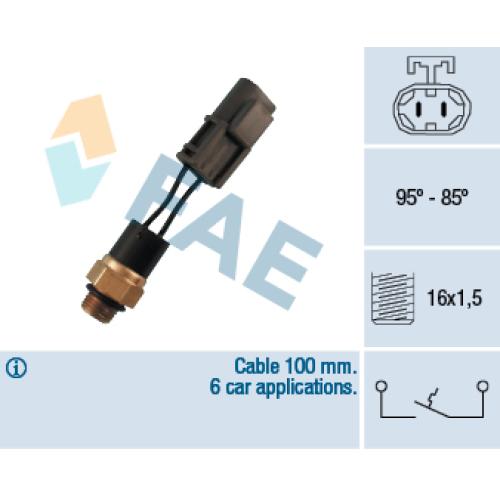 Bulbo electroventilador Nissan Sentra B13